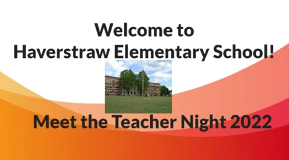  Meet the Teacher Night Presentation Slide